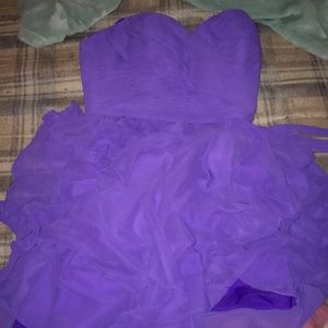 Purple staples Dress